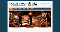 Desktop Screenshot of for-et-mat.com
